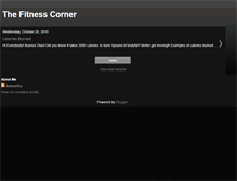 Tablet Screenshot of bdpt-fitnesscorner.blogspot.com