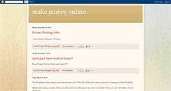 Desktop Screenshot of makemoneyonlineread.blogspot.com