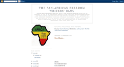 Desktop Screenshot of pan-african-freedomwriters.blogspot.com