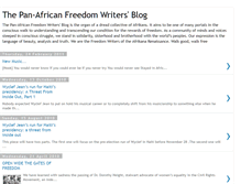 Tablet Screenshot of pan-african-freedomwriters.blogspot.com