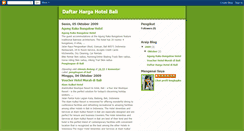 Desktop Screenshot of daftarhargahotelbali.blogspot.com