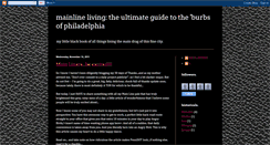 Desktop Screenshot of mainlineliving.blogspot.com