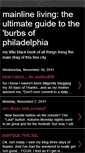 Mobile Screenshot of mainlineliving.blogspot.com