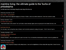 Tablet Screenshot of mainlineliving.blogspot.com