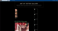 Desktop Screenshot of best-gallery-tattoo.blogspot.com