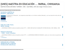 Tablet Screenshot of maestria-unes.blogspot.com