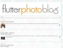 Tablet Screenshot of flutterphoto.blogspot.com