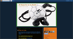 Desktop Screenshot of deporadio.blogspot.com