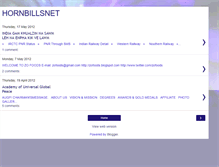 Tablet Screenshot of hornbillsnet.blogspot.com