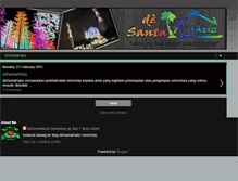Tablet Screenshot of desantaihomestay.blogspot.com