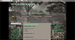 Desktop Screenshot of myufodreams.blogspot.com