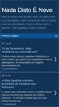 Mobile Screenshot of nadadistoenovo.blogspot.com
