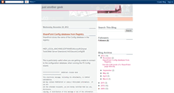 Desktop Screenshot of geekrandomnotes.blogspot.com