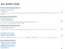 Tablet Screenshot of geekrandomnotes.blogspot.com