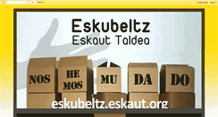 Desktop Screenshot of eskubeltzeskauttaldea.blogspot.com