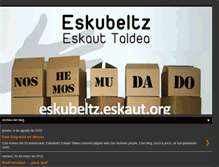 Tablet Screenshot of eskubeltzeskauttaldea.blogspot.com