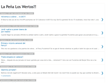 Tablet Screenshot of loswertos.blogspot.com