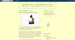 Desktop Screenshot of calgarychiropractor.blogspot.com