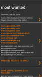 Mobile Screenshot of most-wantedsite.blogspot.com