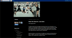 Desktop Screenshot of insightdancecompany.blogspot.com