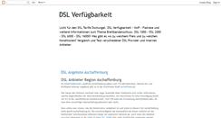 Desktop Screenshot of dsl-test.blogspot.com