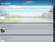 Tablet Screenshot of amyippoliti.blogspot.com