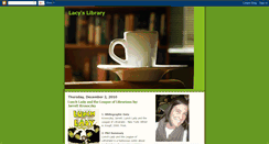 Desktop Screenshot of lacyslibraryblog.blogspot.com