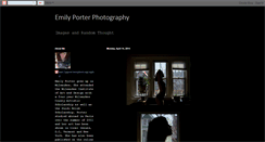 Desktop Screenshot of emilyporterphotography.blogspot.com