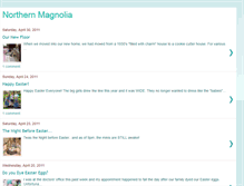 Tablet Screenshot of mynorthernmagnolia.blogspot.com