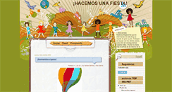 Desktop Screenshot of hacemosunafiesta.blogspot.com