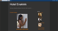 Desktop Screenshot of hotel-enak.blogspot.com