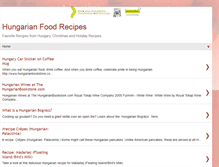 Tablet Screenshot of hungarianfoodrecipes.blogspot.com