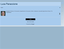 Tablet Screenshot of lucapanaccione.blogspot.com