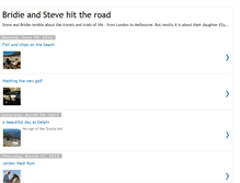 Tablet Screenshot of bridieandsteve.blogspot.com