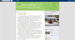 Desktop Screenshot of beachcottageblog.blogspot.com