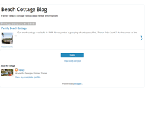 Tablet Screenshot of beachcottageblog.blogspot.com