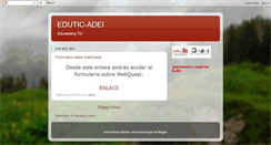 Desktop Screenshot of edutic-adei.blogspot.com