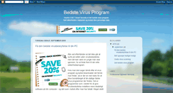 Desktop Screenshot of bedste-virus-program.blogspot.com