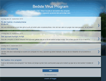 Tablet Screenshot of bedste-virus-program.blogspot.com