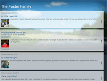 Tablet Screenshot of jinglefosterfamily.blogspot.com
