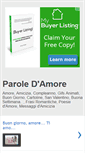 Mobile Screenshot of parole-damore.blogspot.com