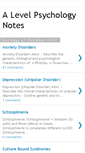 Mobile Screenshot of alevelpsychologynotes.blogspot.com