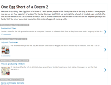 Tablet Screenshot of oneeggshortofadozen2.blogspot.com