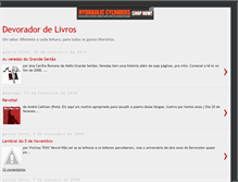 Tablet Screenshot of devoradordelivros.blogspot.com