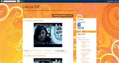 Desktop Screenshot of latoyasmakeup.blogspot.com