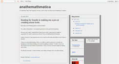 Desktop Screenshot of anathemathmatica.blogspot.com