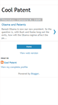 Mobile Screenshot of coolpatent.blogspot.com