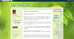 Desktop Screenshot of jennygozali-thought.blogspot.com