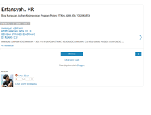 Tablet Screenshot of erfansyah.blogspot.com