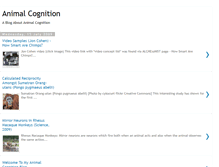 Tablet Screenshot of animal-cognition.blogspot.com